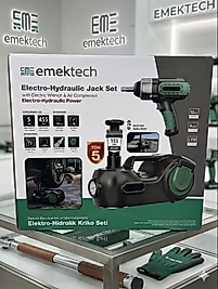 EMEKTECH 3’ü 1 Arada Profesyonel Yol Yardım Seti (5 Ton)
